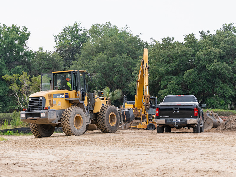 Promoting full-service sitework construction company capabilities